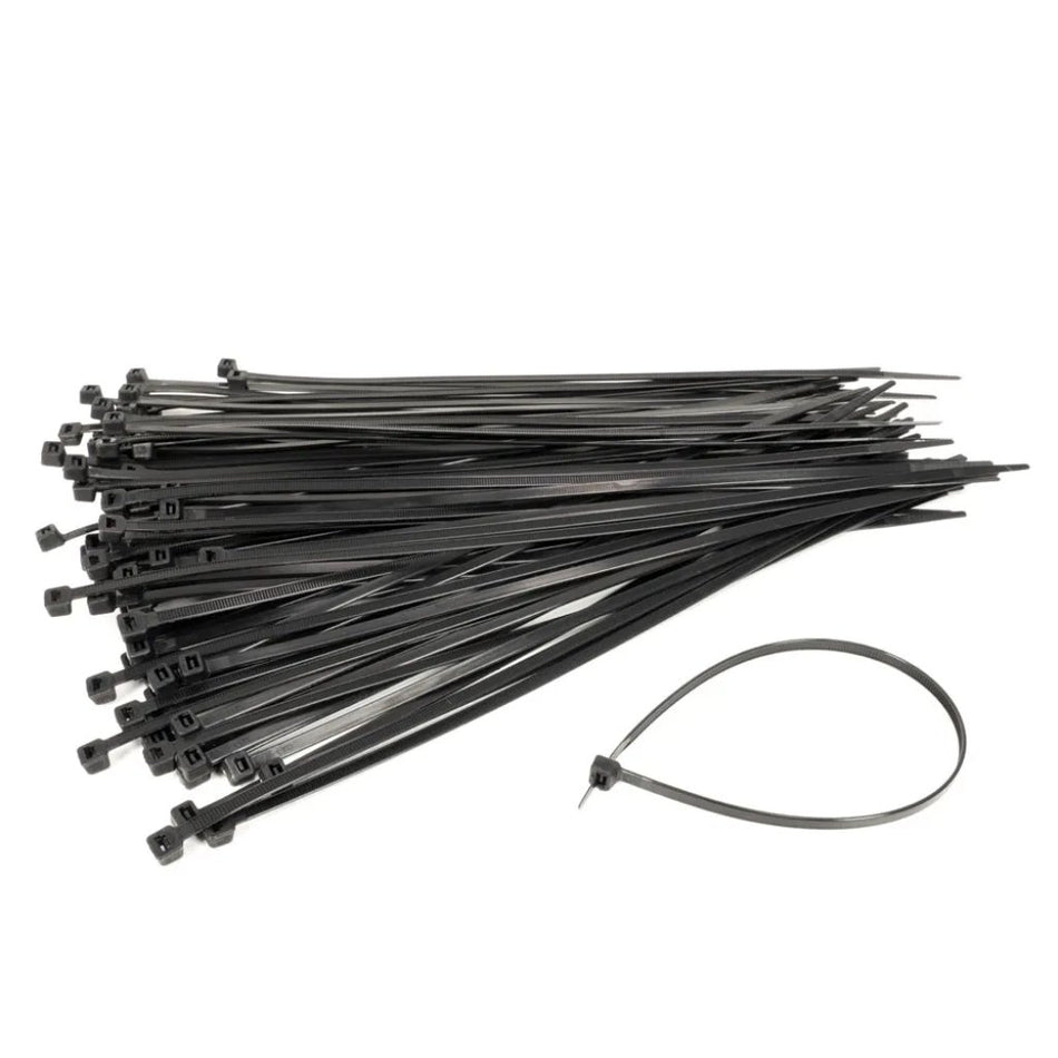 Cable Ties 4.8x300mm 100pc Black