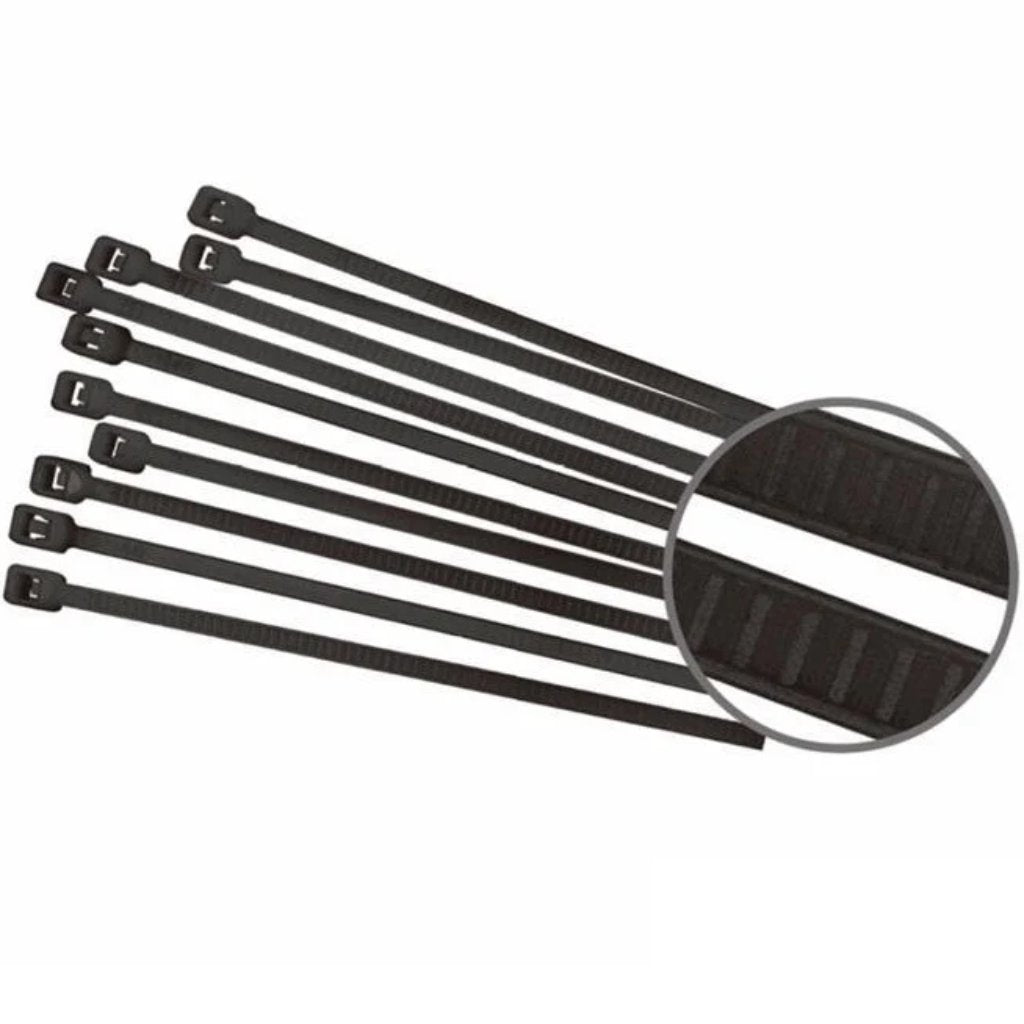 Cable Ties 4.8x400mm 100pc Black