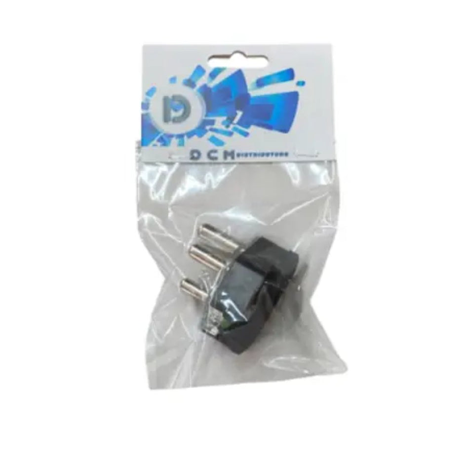 Plugtop Single Black -