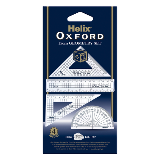 Helix Oxford 15cm Geometry Set