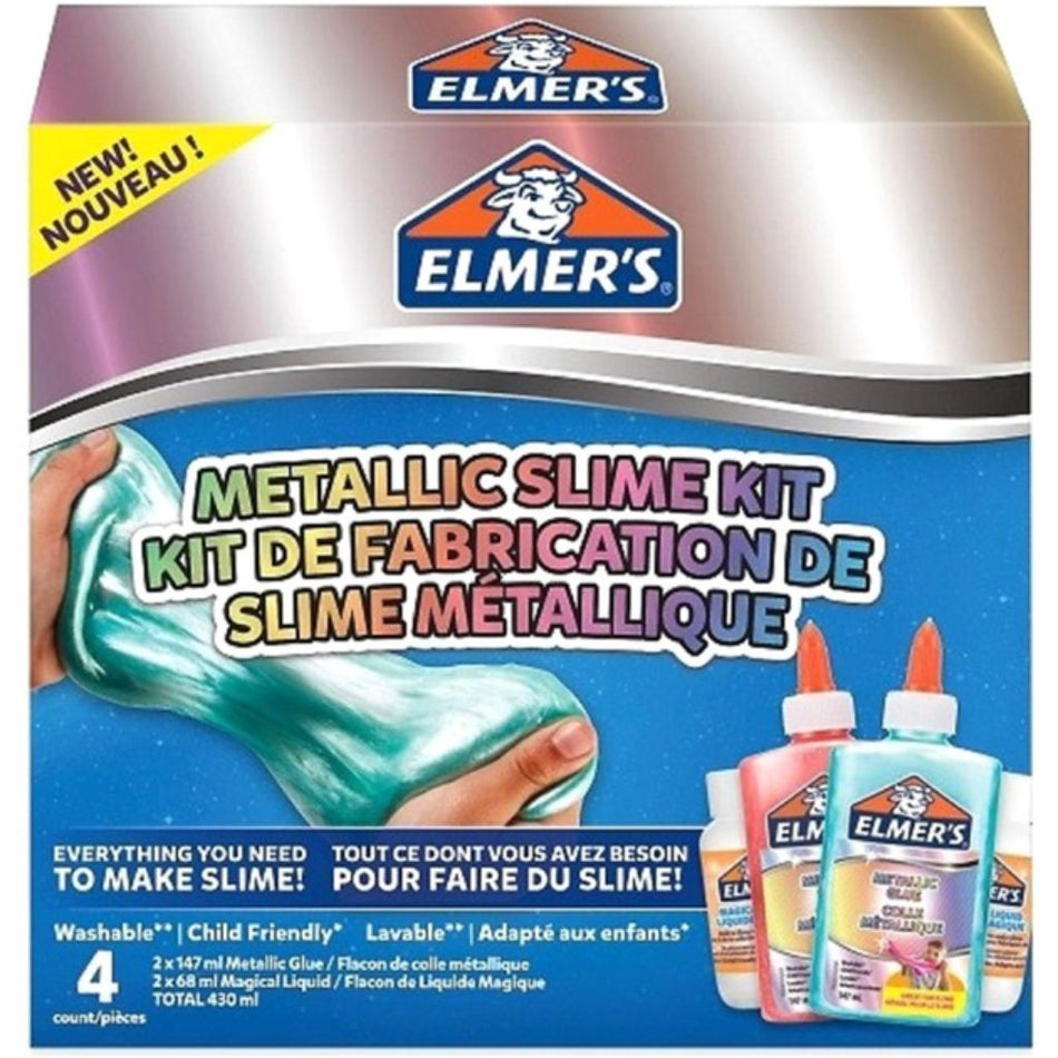 Elmers Slime Kit Diy Metallic 1'S
