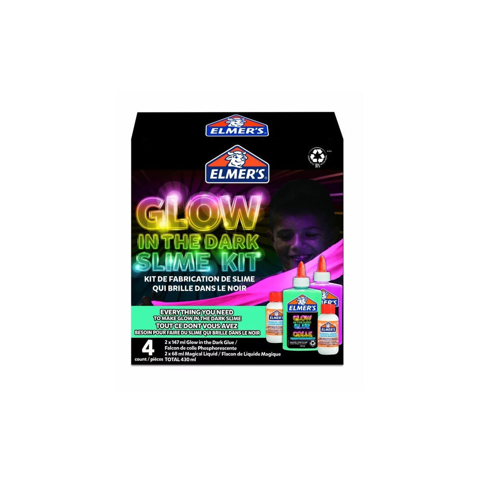 Elmers Slime Kit Diy Glow In The Dark 1'S