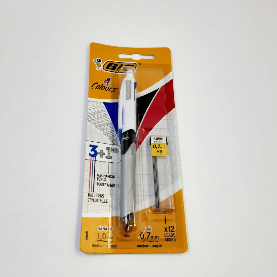 Bic Pen 4 Colours 4'S