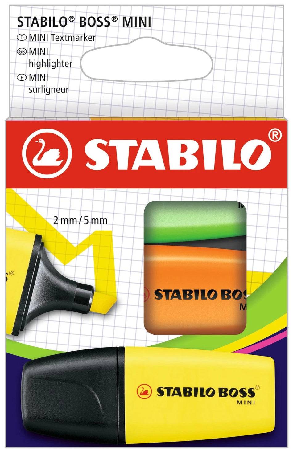 Penguin Highlighter Set - 4s -