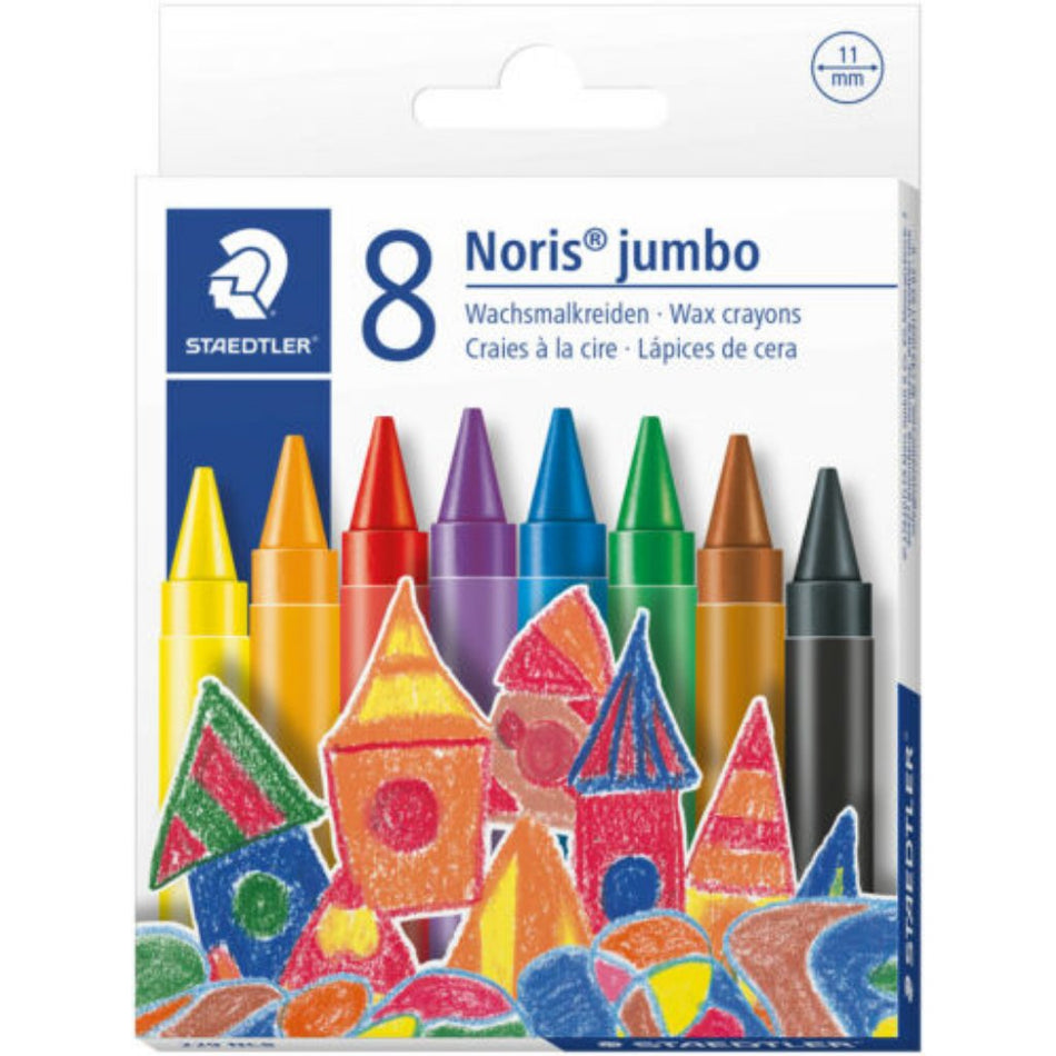 Staedtler Crayons Wax Jumbo 8'S