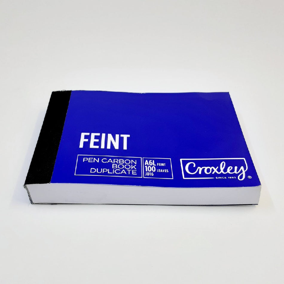 Croxley Duplicate Feint Book A6