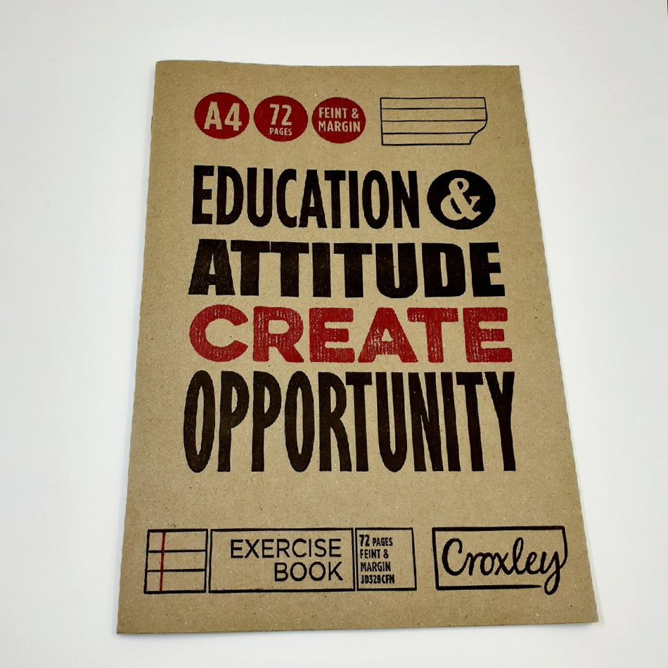 Croxley Exercise Book A4 72PG