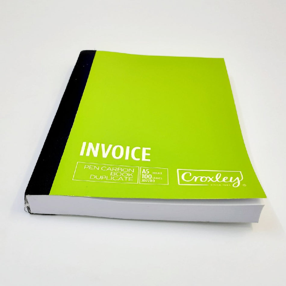 Croxley Invoice Book A5 100PG