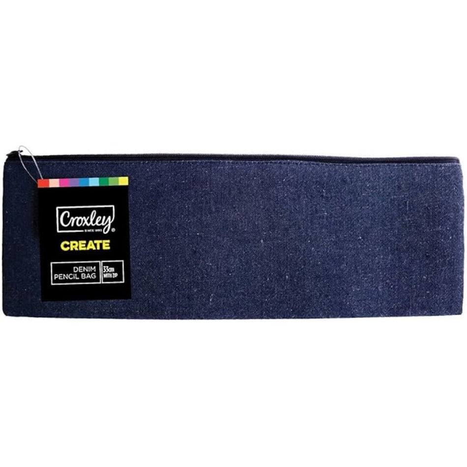 Croxley Pencil bag Denim 33CM