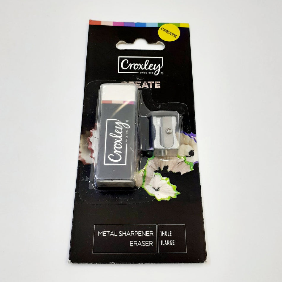 Croxley Create Eraser + Sharpener
