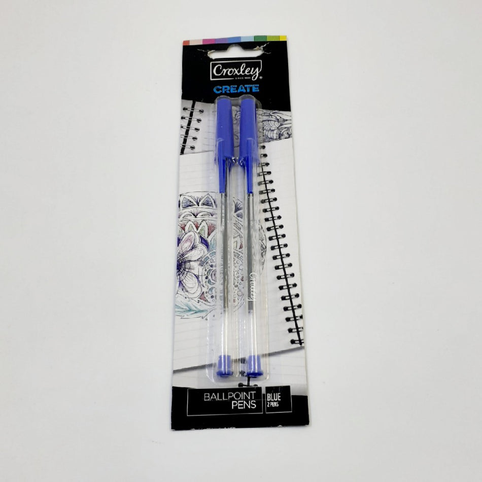Croxley Ballpoint 2'S - Blue