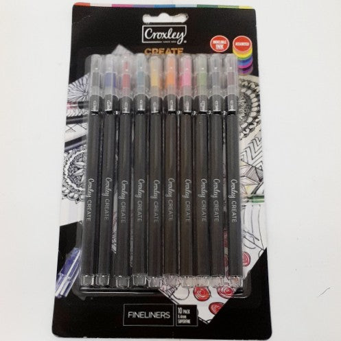 Croxley Colour pens Finliners - 10