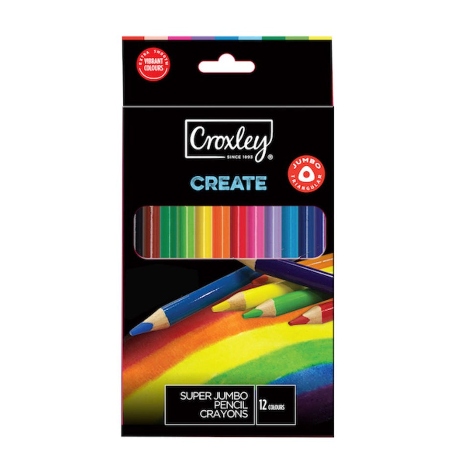 Croxley Color pencils  - Super jumbo