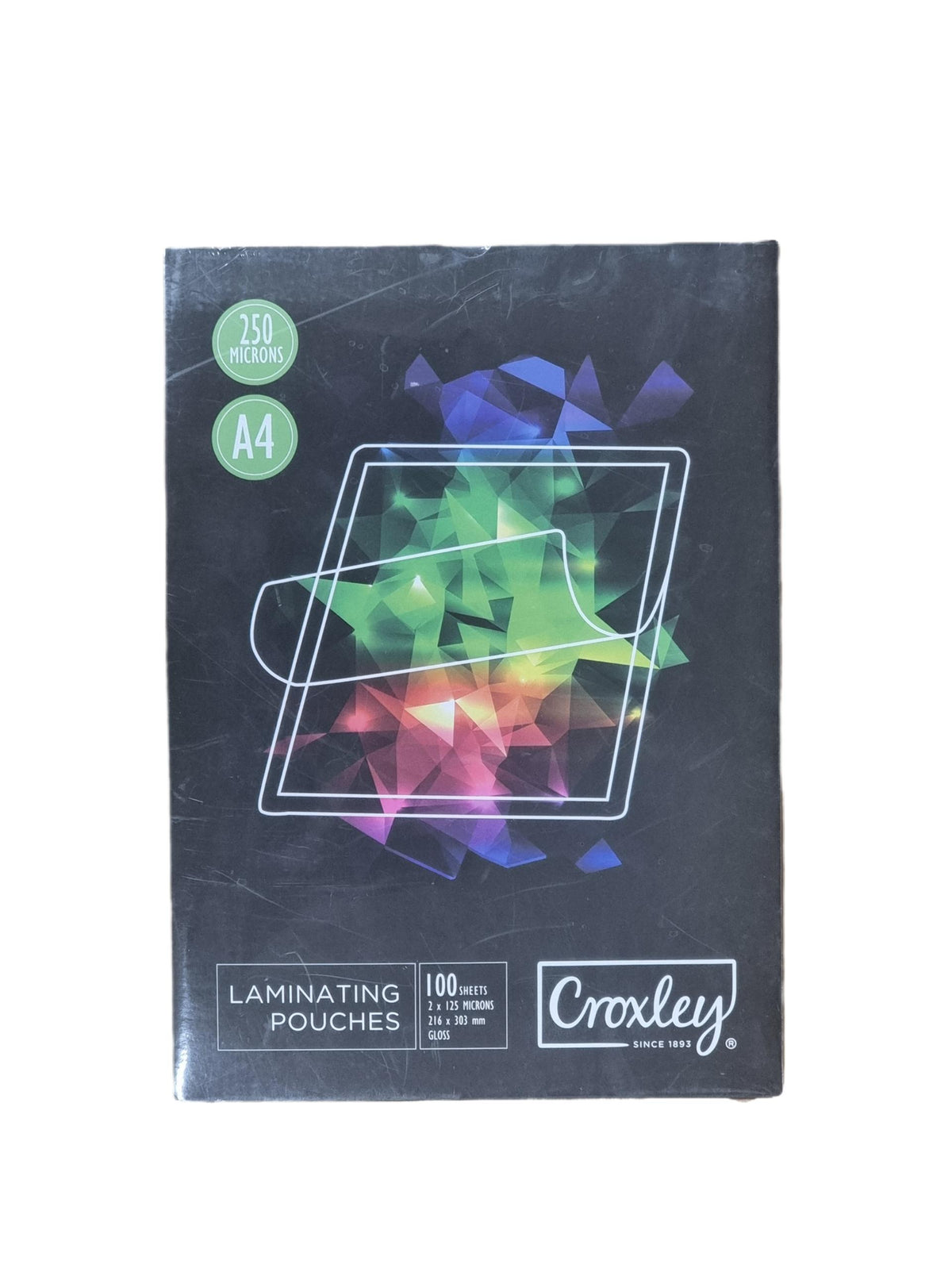 Croxley Laminating Pouches A4/250MIC 100'S -