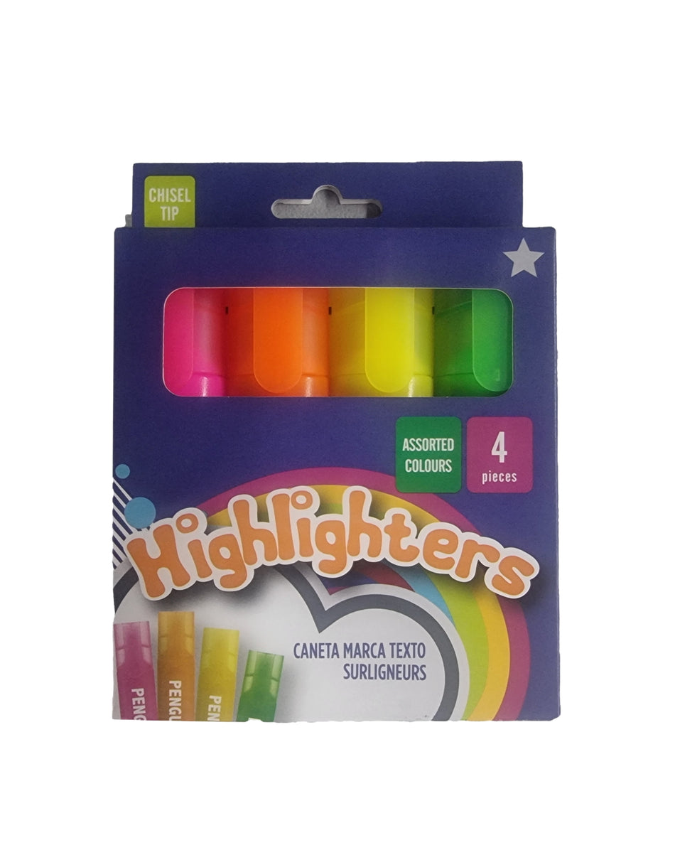 Stabilo Pastel Highlighter Set - 4s -