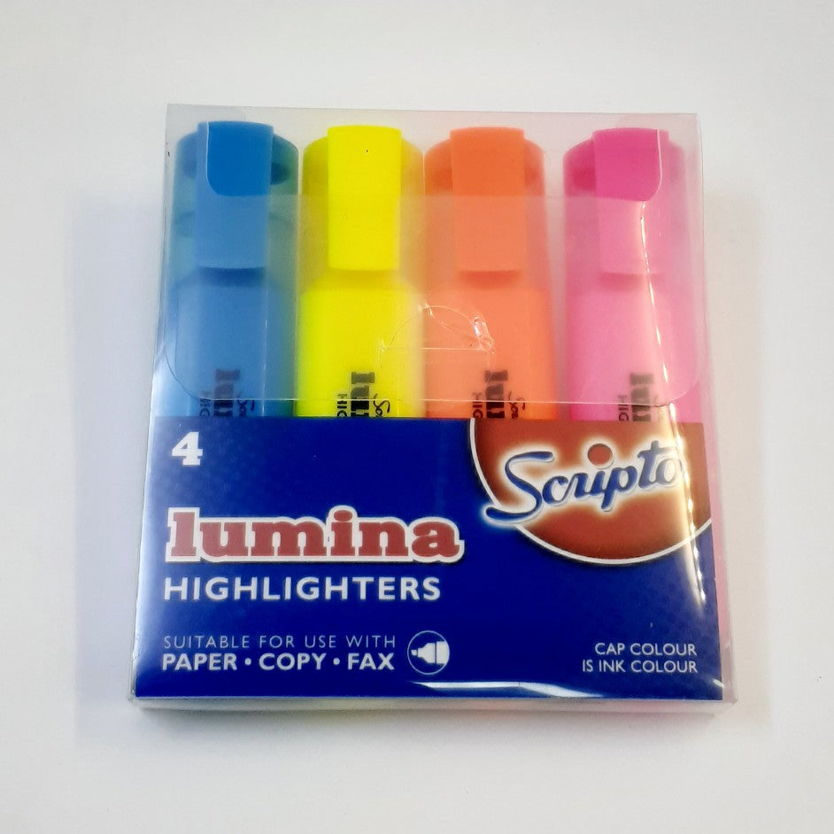Scripto Highlighter Lumina 4'S