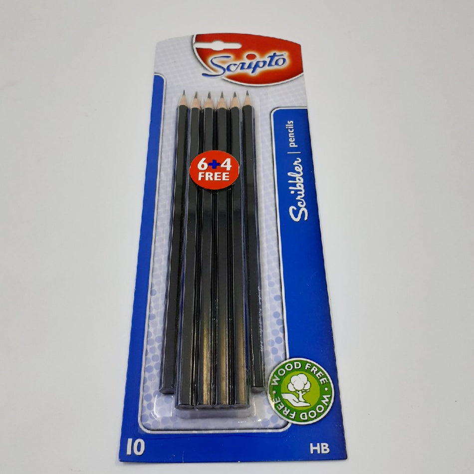 Scripto Scribbler Pencil 10'S