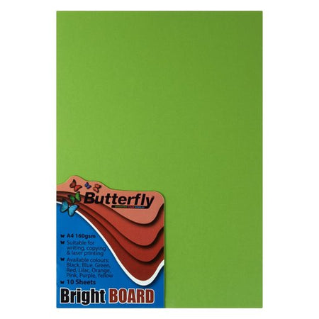 Butterfly A4 Project Board 10'S Green