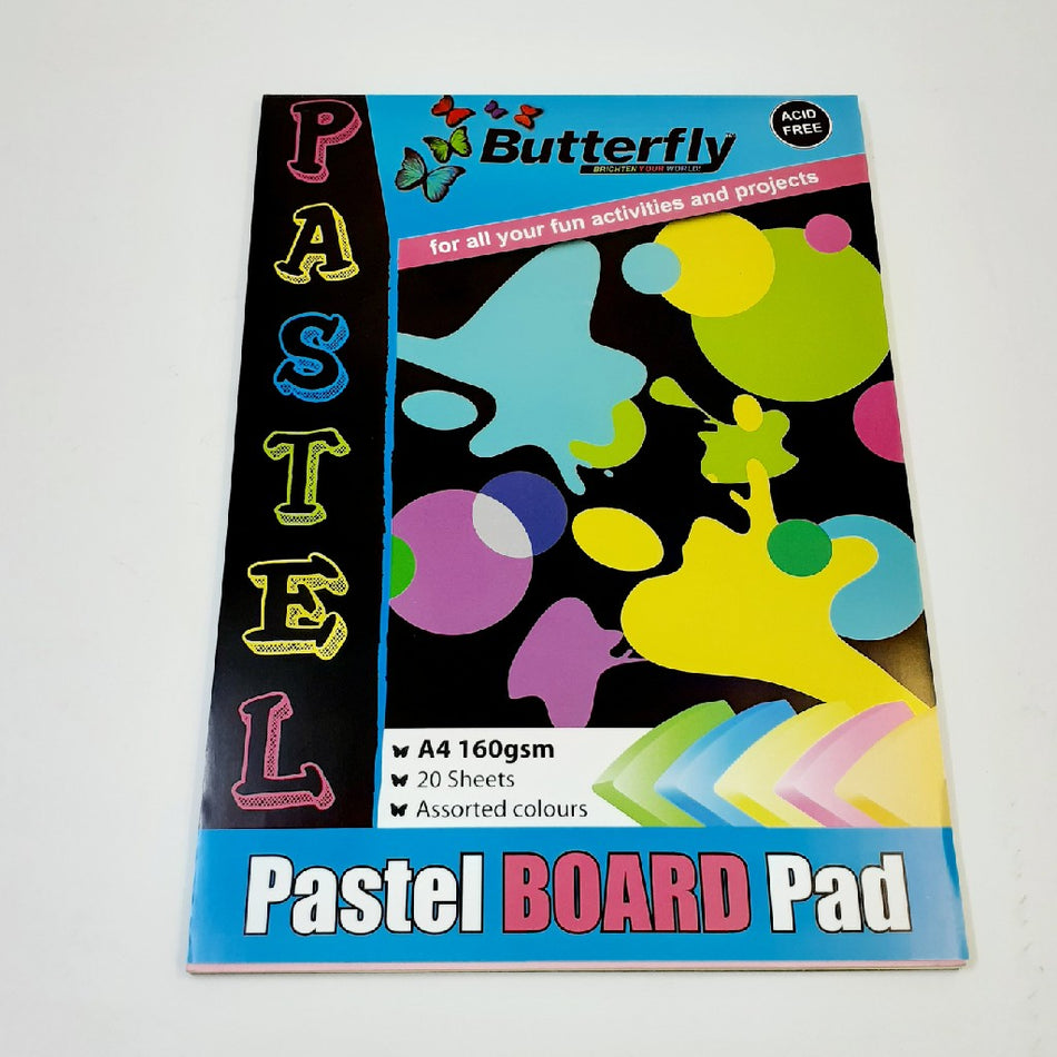 Butterfly A4 Board Pad 20'S