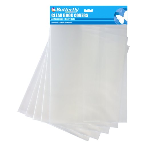 Butterfly A4 Book Clear Cover 5'S -