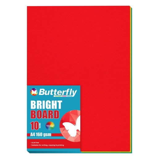 Butterfly A4 Bright Bird Sheets Mix 10'S -