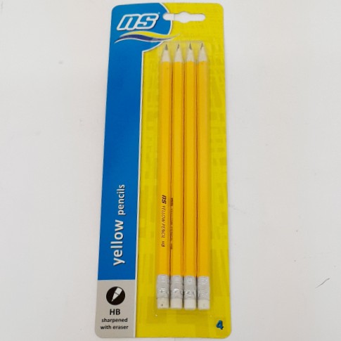 NS Yellow Pencil HB 4'S