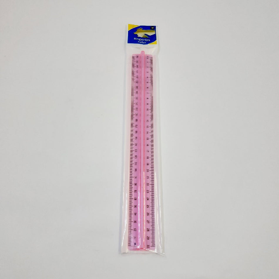 NS Finger Lifter Ruler Assorted 300MM