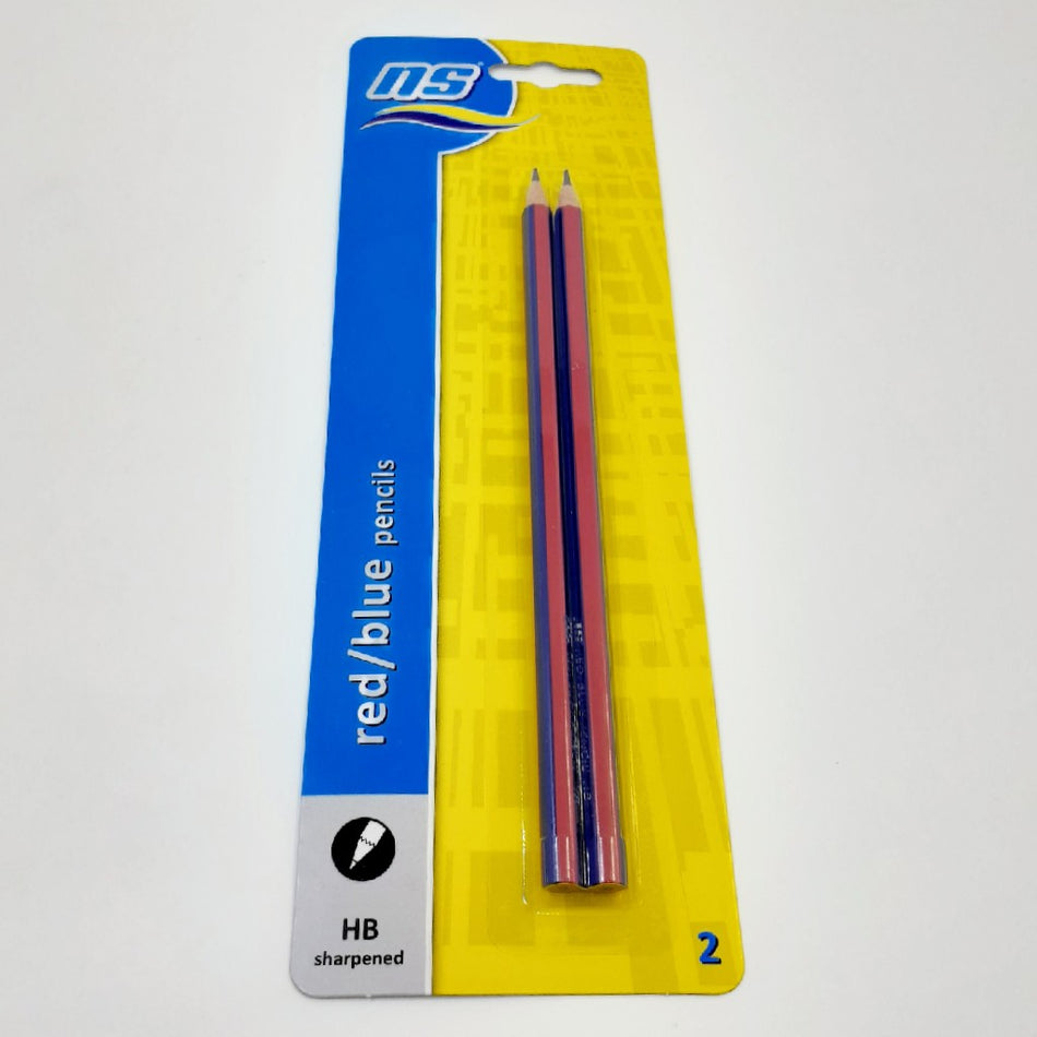 NS Red Blue Pencil 2'S