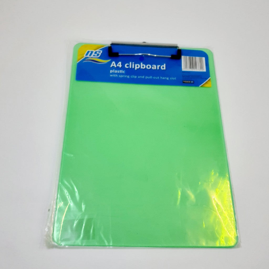 NS Clip Board A4 Assorted -