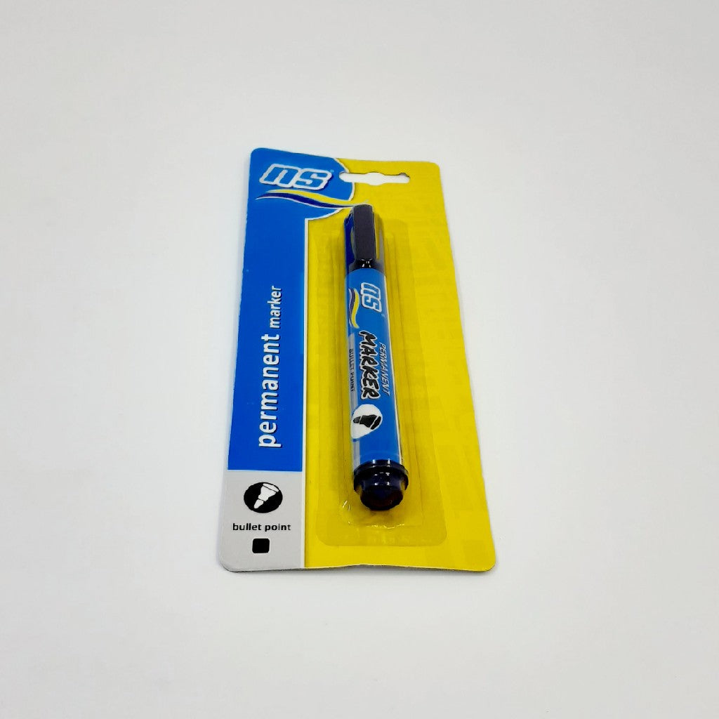 NS Permanent Bullet Point Marker Black -