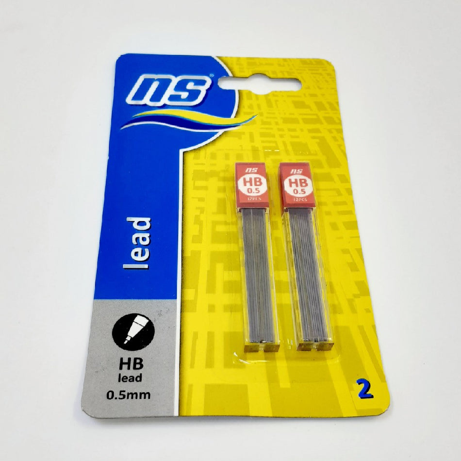 NS Pencil Lead HB 0.5MM 2'S