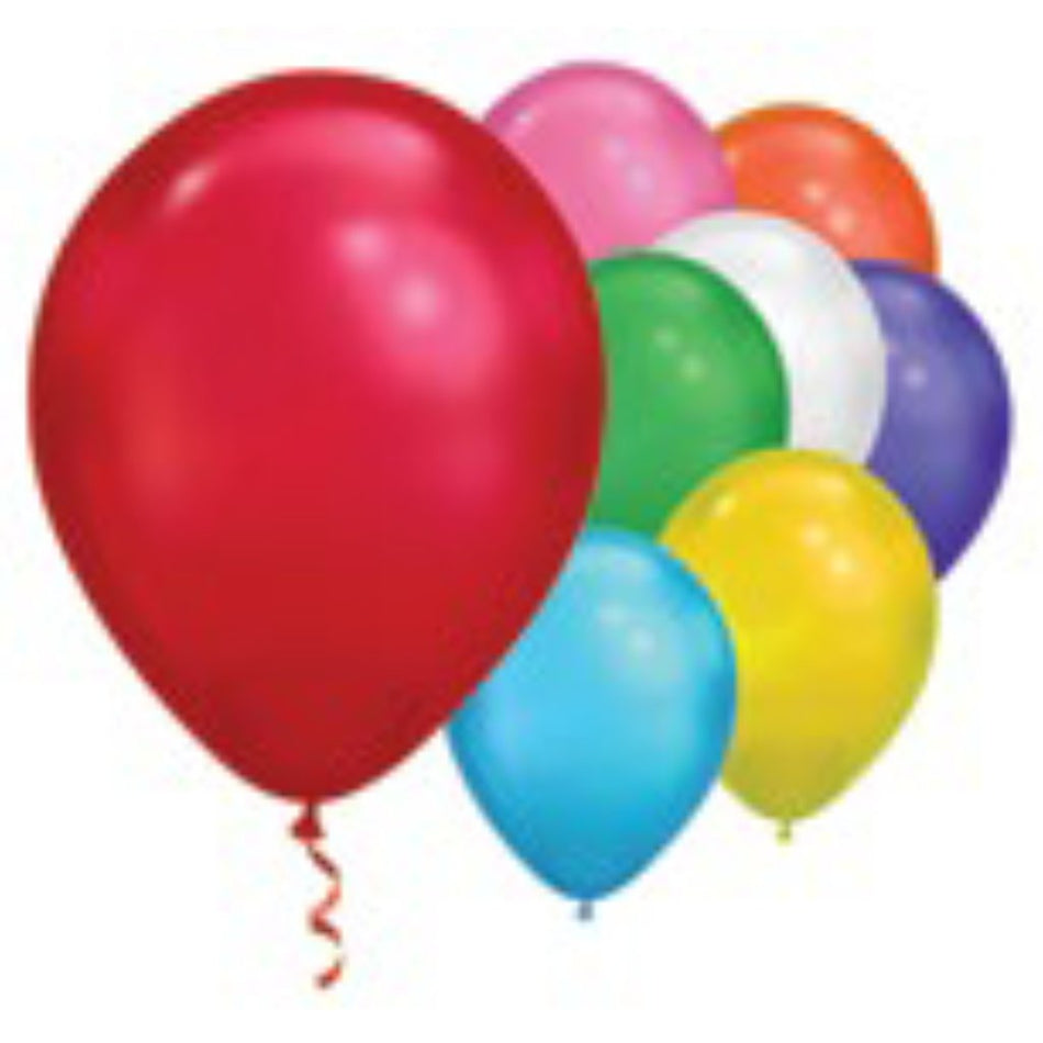 NS Medium Balloons Assorted 10'S -