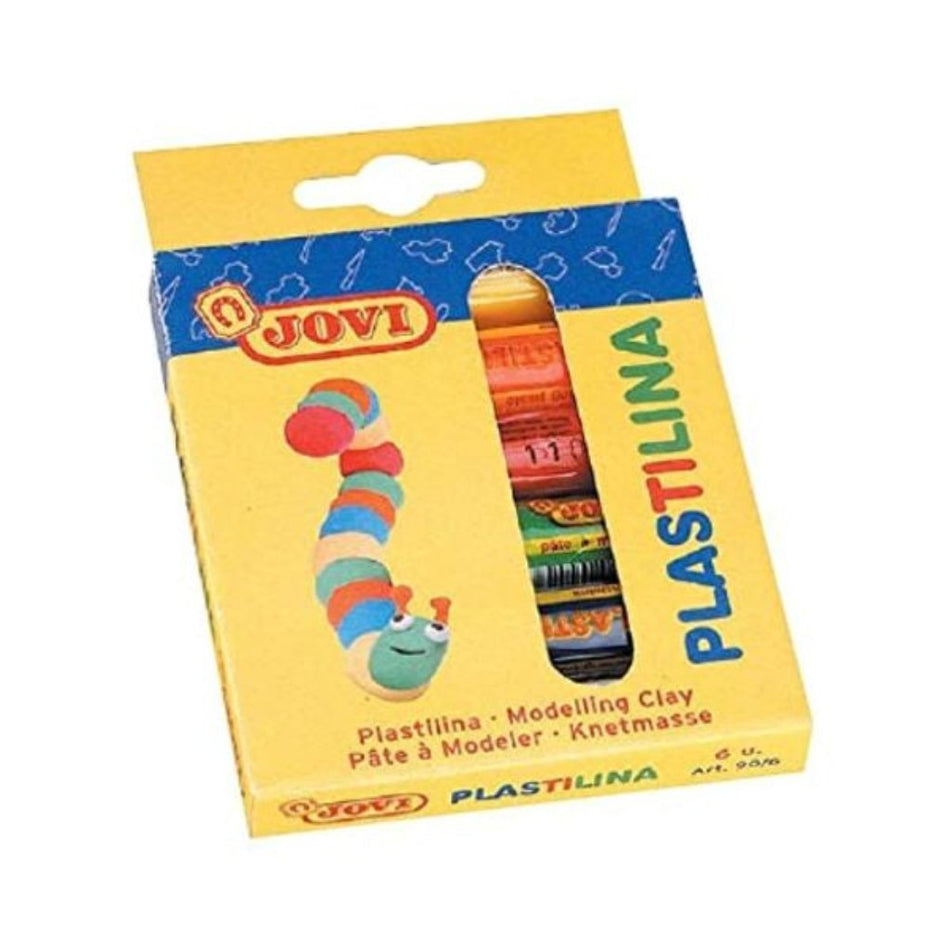 Jovi Plastilina Modelling Clay 6s - Assorted