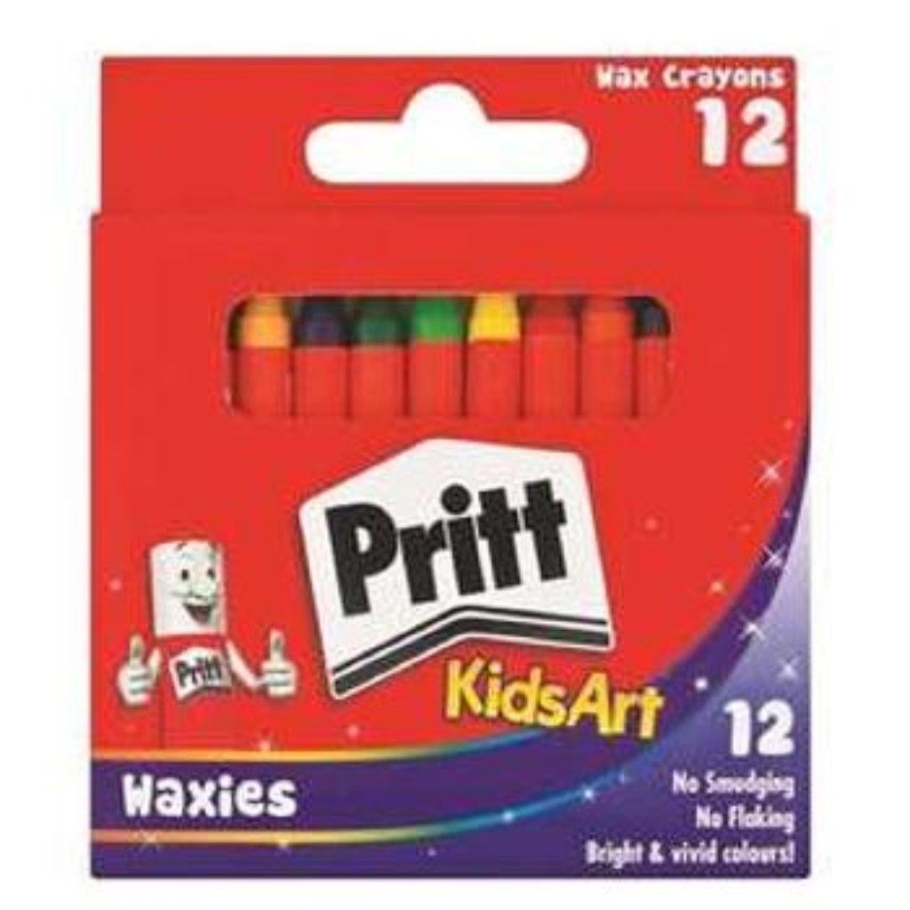 Pritt Wax Crayons 12'S -