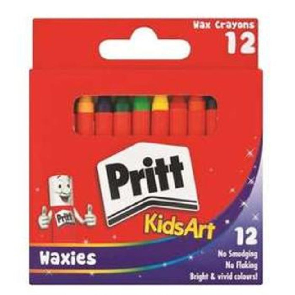 Pritt Wax Crayons 12'S -