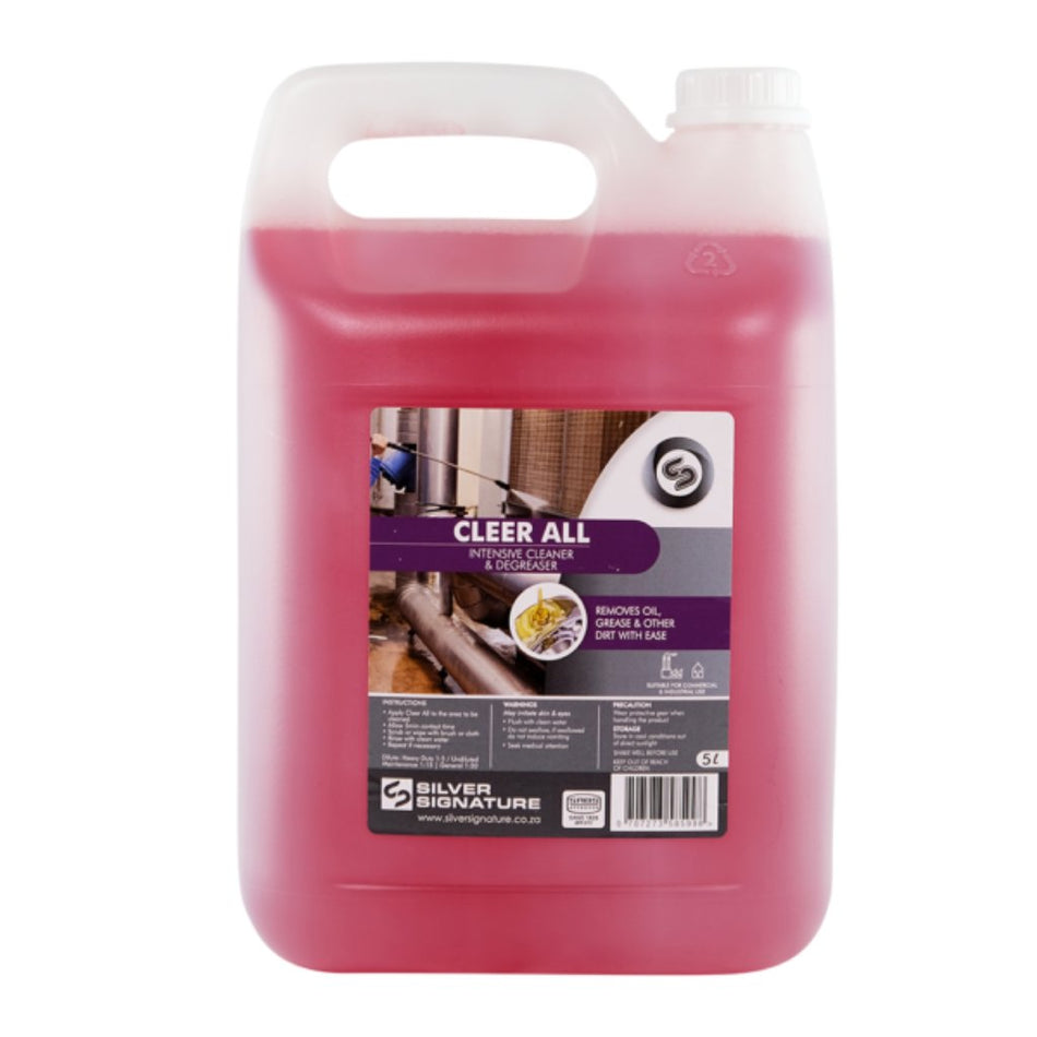 Silver Signature Cleer all degreaser 5L
