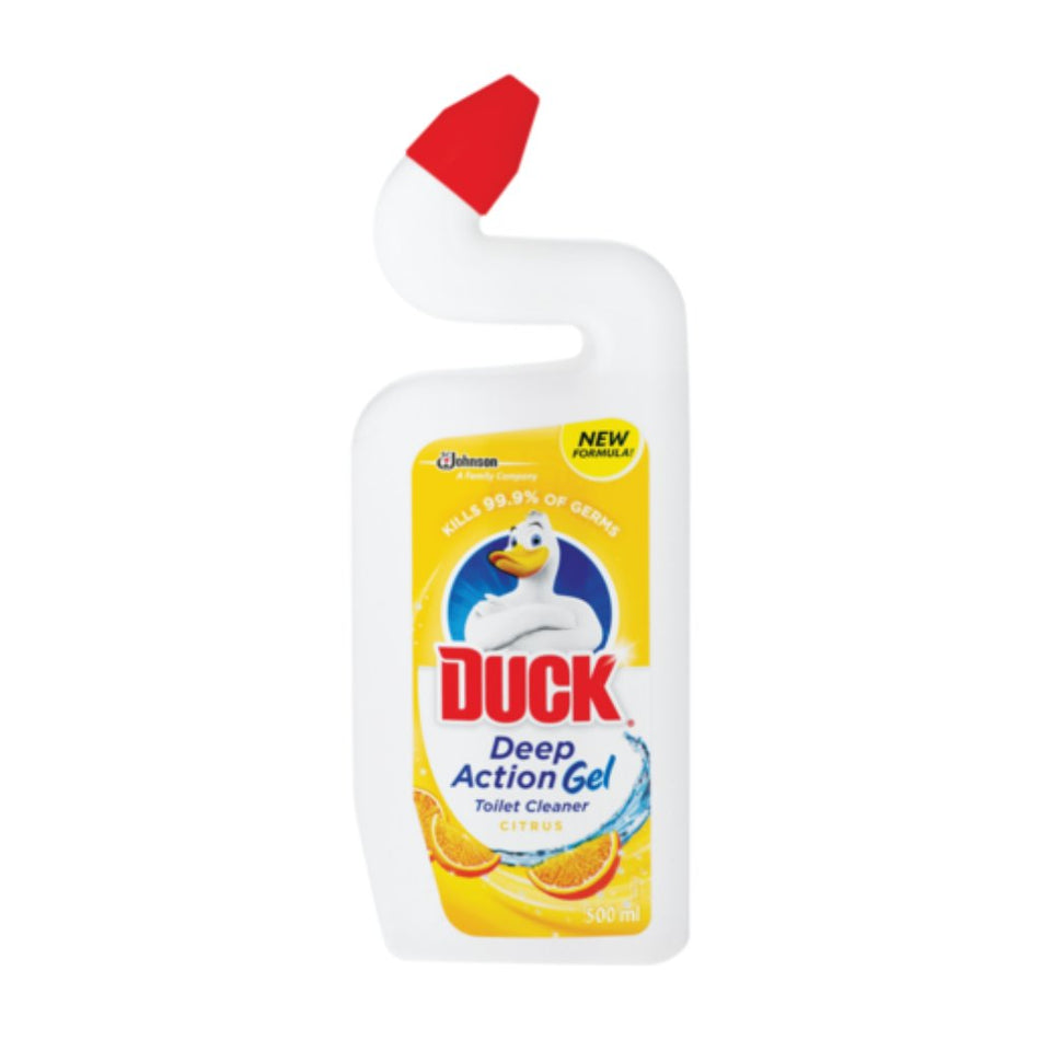 Duck Cleaner Toilet Deep Action Gel Citrus 500ML