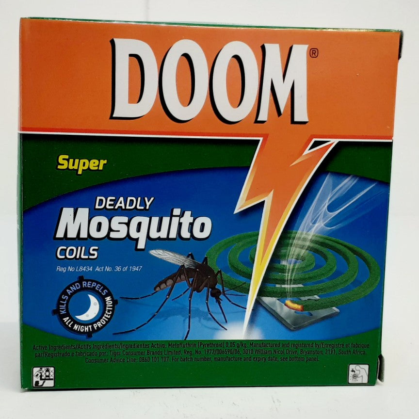 Doom Insect killer Mosquito Coils 125G