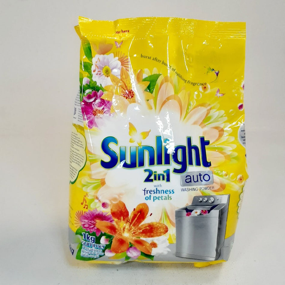 Sunlight Summer Sensations 5-in-1 Auto Washing Powder 1KG