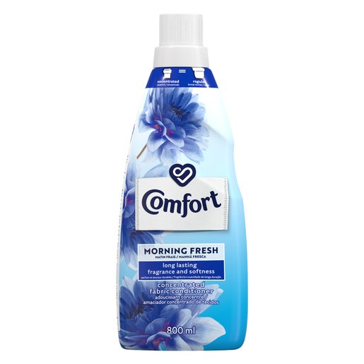 Comfort Morning Fresh Concentrated Laundry Fabric Softener 800ml