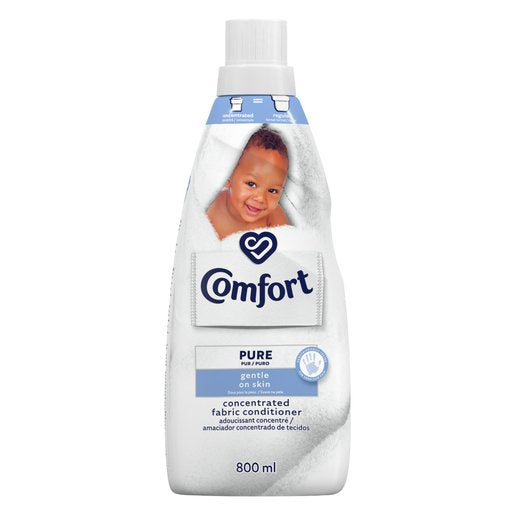 Comfort Pure Concentrated Laundry Fabric Softener 800ml
