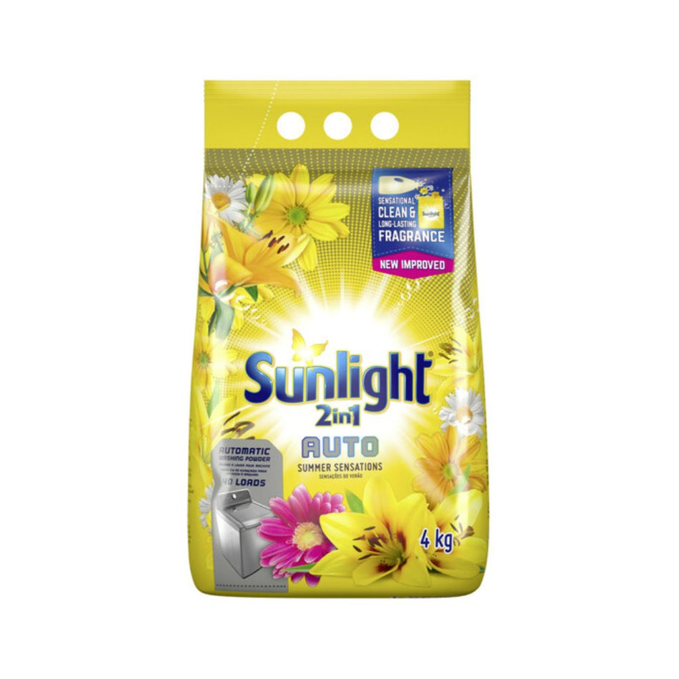 Sunlight Summer Sensations 5-in-1 Auto Washing Powder 4KG