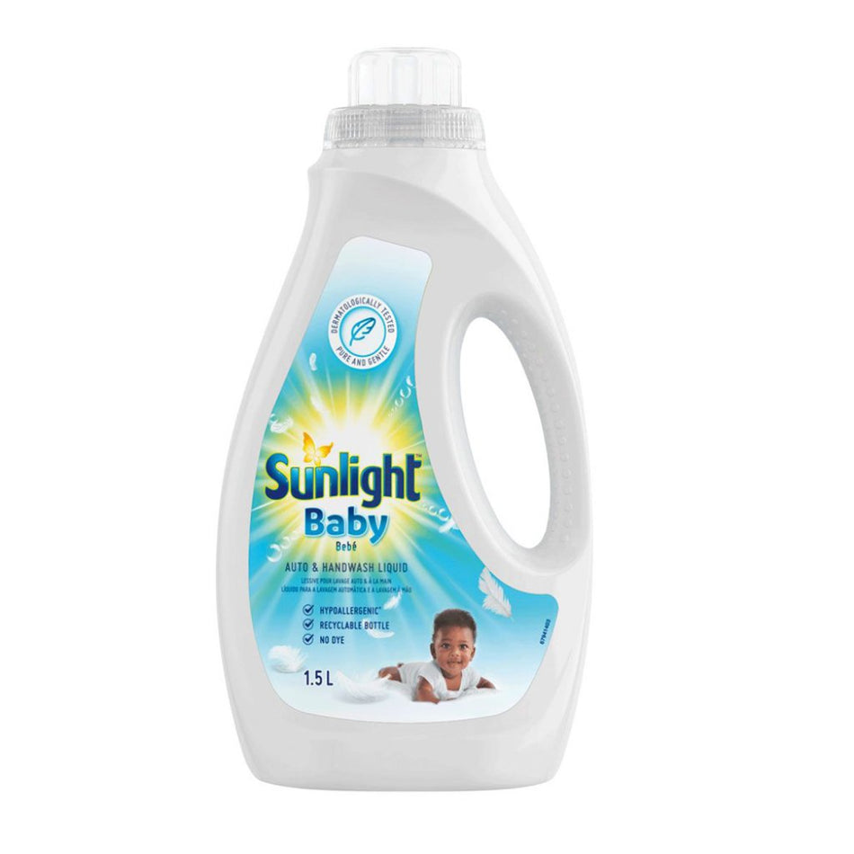 Sunlight Baby Auto & Handwash Detergent Liquid 1.5L