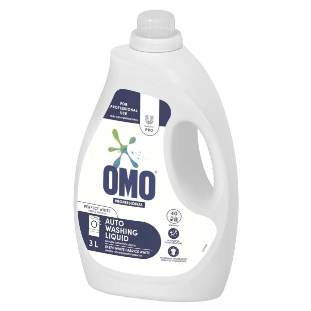 Omo Washing Liquid Auto Perfect White 3l