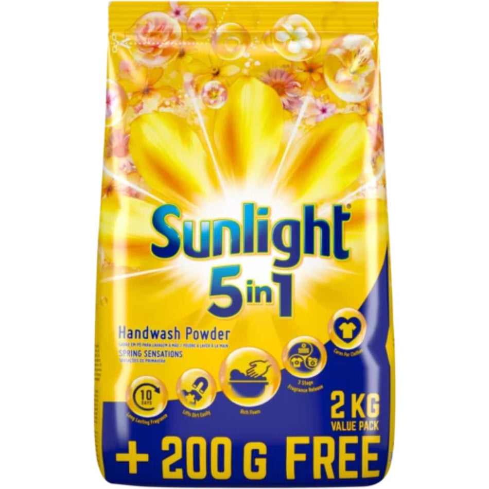 Sunlight Washing powder Spring Sensation hand 2.2KG