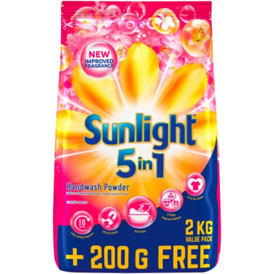 Sunlight Tropical Sensations 5-in-1 Handwash Powder 2KG