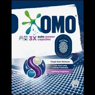 Omo Auto Power Laundry Capsules 294ml