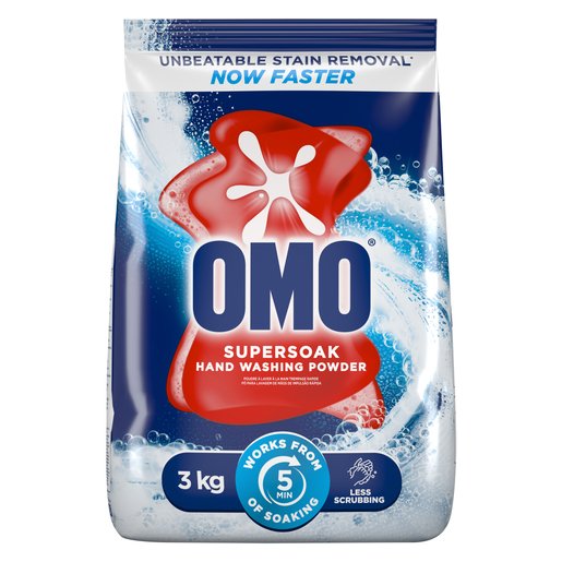 Omo Hand Washing Powder Regular 3kg