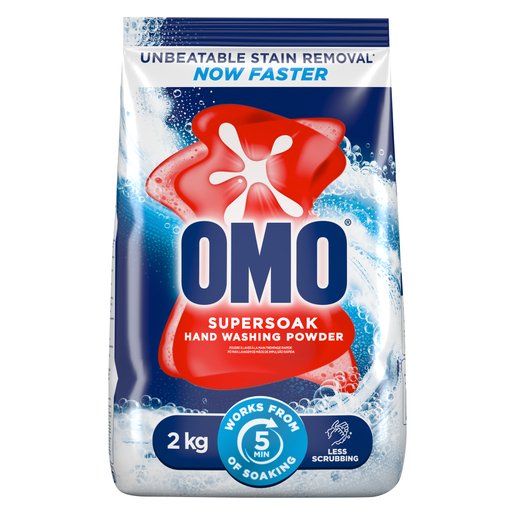 Omo Hand Washing Powder Super Soak 2kg