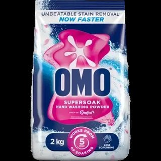 Omo Hand Washing Powder with Comfort 2kg